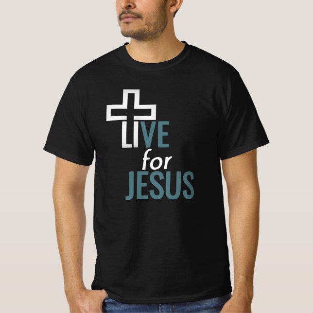Christelijk einheitlicher T - Shirt - Leben für Je (Vorderseite)