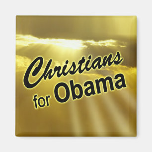 Christen für Obama-Magneten (Sonnenaufgang) Magnet
