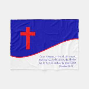Christenflagge Inspiriert Fleecedecke