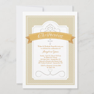 Christening Blessing Einladung