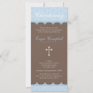 CHRISTENING ERSUCHT :: oh so schön 2P Einladung