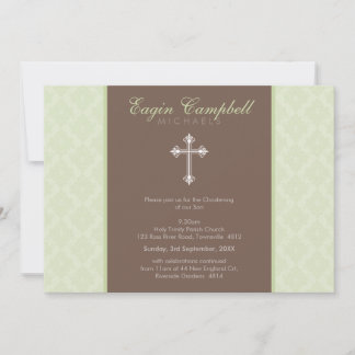CHRISTENING ERSUCHT :: oh so schön 3L Einladung