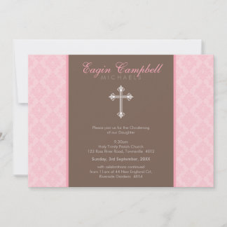 CHRISTENING ERSUCHT :: oh so schön 5L Einladung
