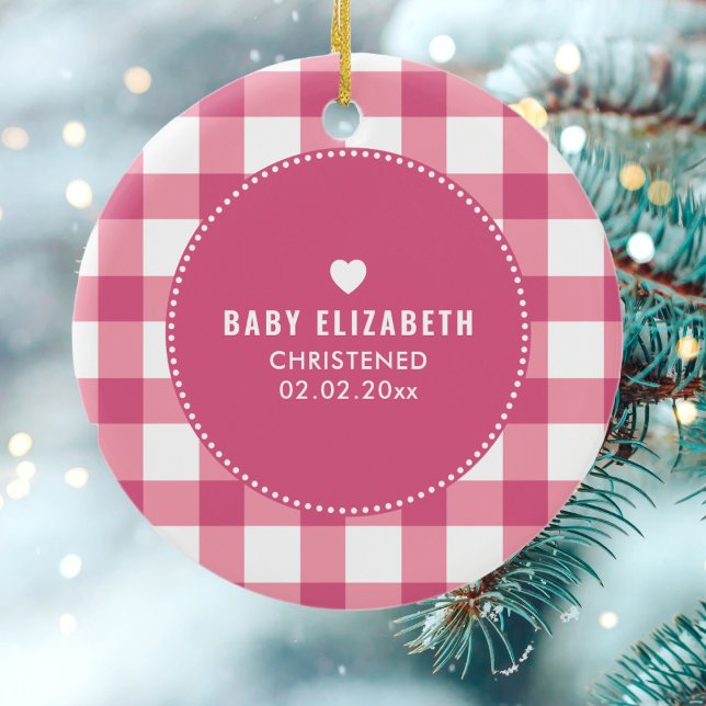 Christening Taufe Niedlich Baby Girl Kinder Foto P Keramik Ornament (Von Creator hochgeladen)
