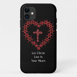 CHRISTENLEBEN IN IHREM HERZEN gelassen iPhone 11 Hülle