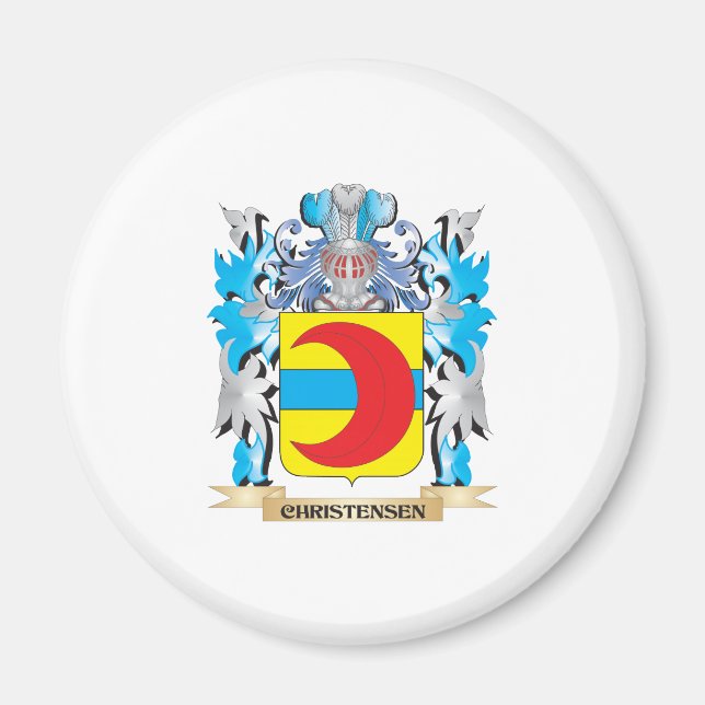 Christensen - Wappen - Familienwappen Magnet (Vorne)