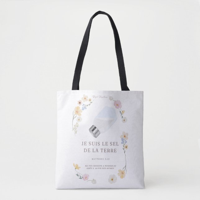 Christentaler Sack - "Salz der Erde" Tasche (Vorderseite)