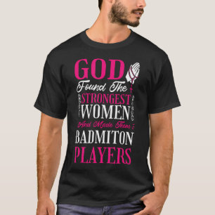Christentum Frauen Badminton Spieler Für Badminton T-Shirt