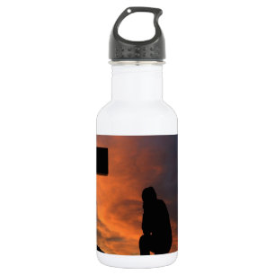 Christentum Glaube Kreuz Jesus Frieden Liebe Schic Trinkflasche