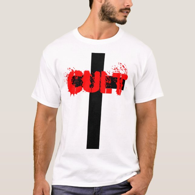 CHRISTENTUM IST EIN KULT-T - SHIRT (Vorderseite)