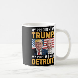 Christentum Patriotisch Trump Detroit Papst Kaffeetasse