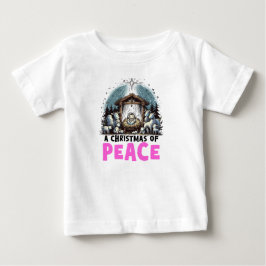 Christi Geburt: Ein Weihnachten des Friedens Baby T-shirt