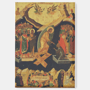  Christi Höllenfahrt Auferstehung Jesu  Magnet