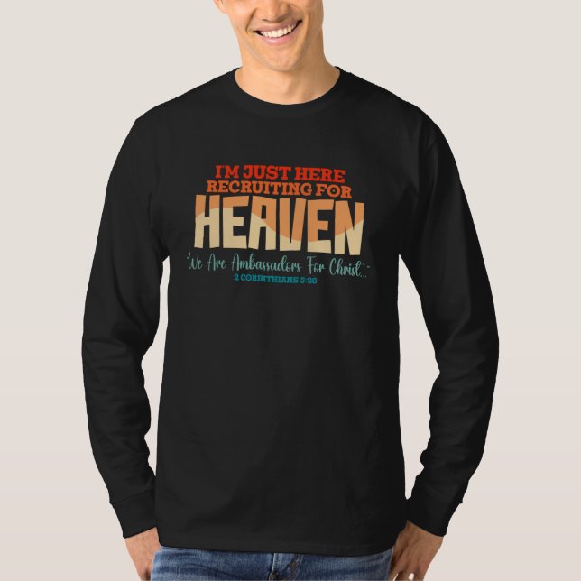 Christian 2 Corinthians 520 Ambassadors For Christ T-Shirt (Vorderseite)