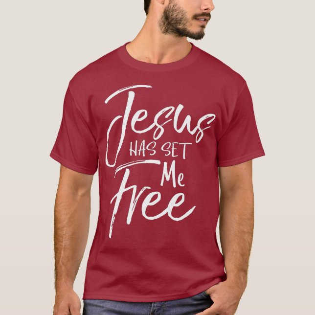 Christian Baptism Gift for Women Jesus Has Set T-Shirt (Vorderseite)