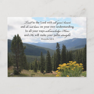 Christian Bible gießt Foto von Inspirational Pictu Postkarte