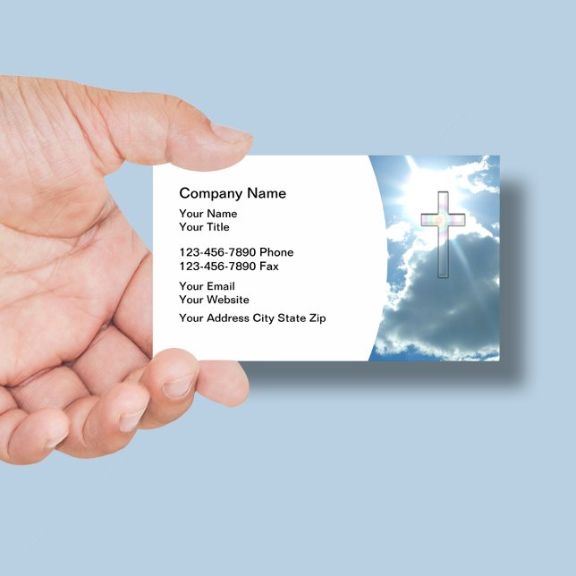 Christian Business Card Design Visitenkarte (Von Creator hochgeladen)