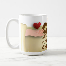 Christian Christmas Thank God Mug Kaffeetasse