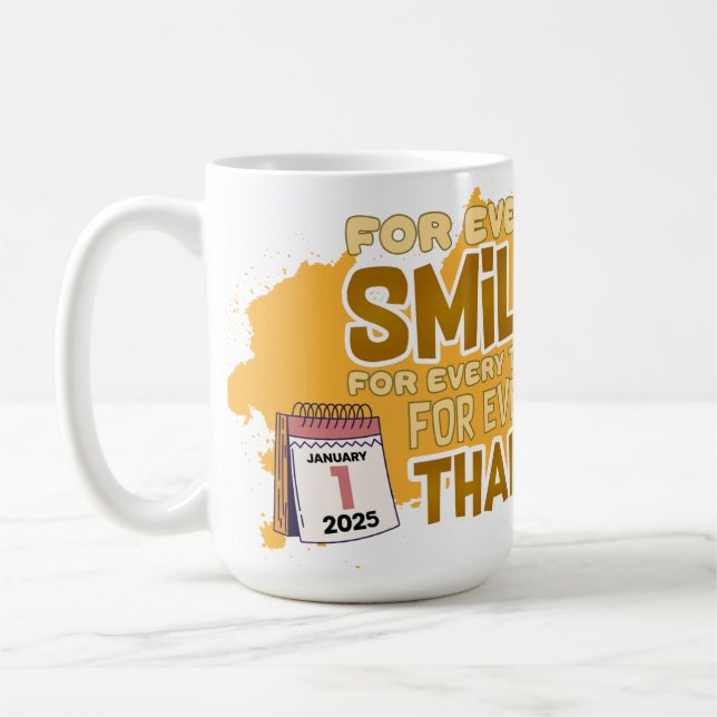 Christian Christmas Thank Lord Mug (Gauche)