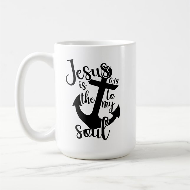 Christian Coffee Mug (Gauche)
