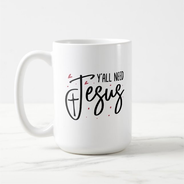 Christian Coffee Mug (Gauche)