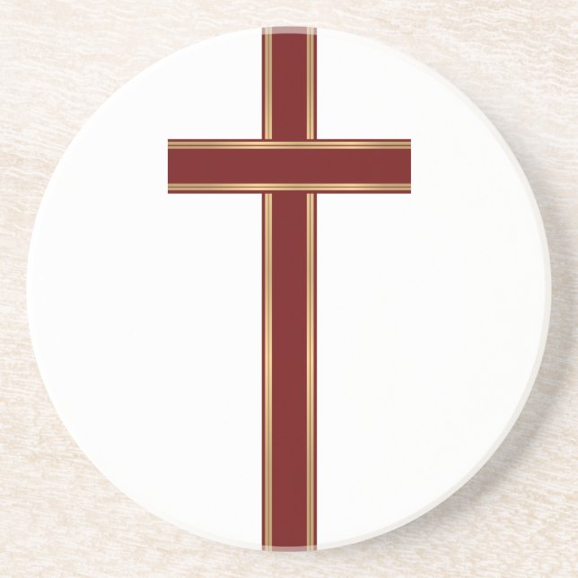 Christian cross getränkeuntersetzer (Vorne)