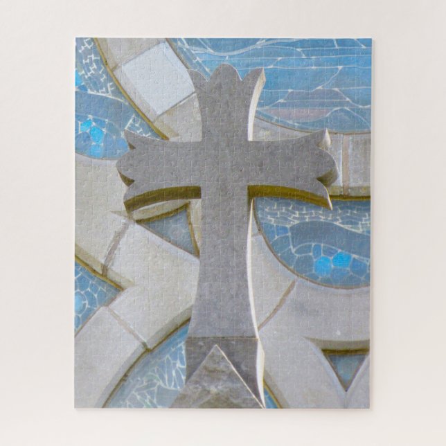 Christian Cross JIgsaw Puzzle (Vertical)