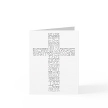 Christian Cross John 14 Sympathie Merci note