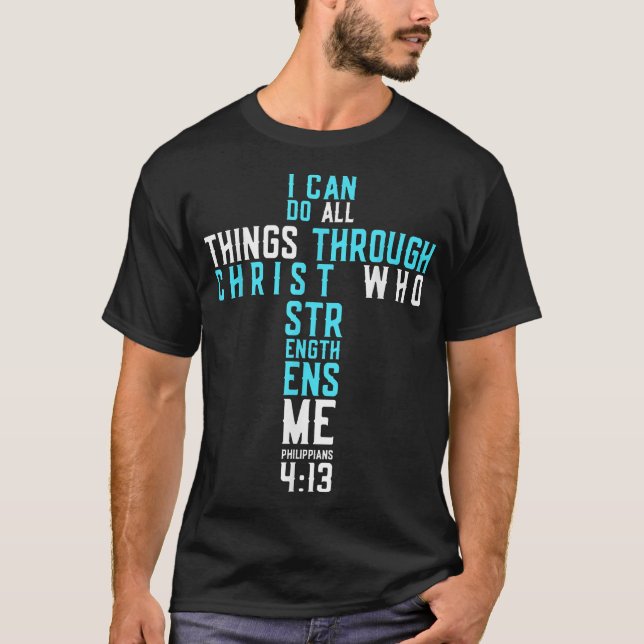 Christian Cross  T-Shirt (Vorderseite)