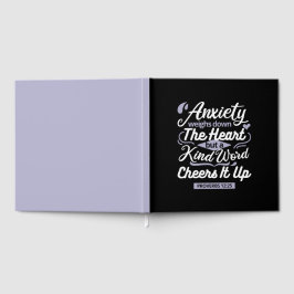 Christian Encouragement Quote – Anxiety & Kindness Gästebuch
