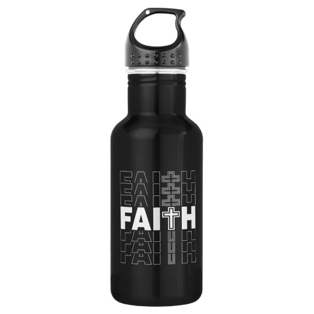 Christian Faith Bouteille d'eau (Devant)