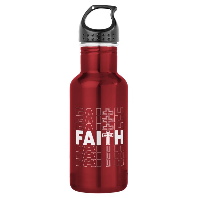 Christian Faith Bouteille d'eau (Devant)