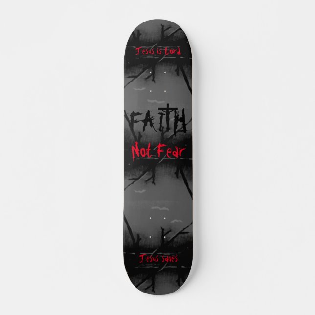 Christian Faith Jesus Skateboard (Devant)