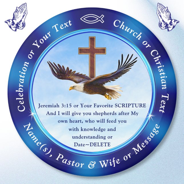 Christian Favors in BULK, Church Party Favors, Magnet (Inexpensive church party favors. Small gifts for church members. Pastor appreciation day ideas. )