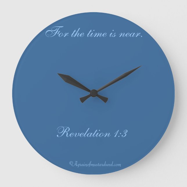 Christian Große Wanduhr (Vorderseite)