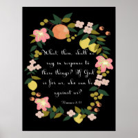 Christian inspirational Art - Romans 8:31