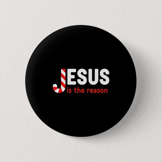 Christian Jesus Is The Reason For The Season Chris Button (Vorderseite)