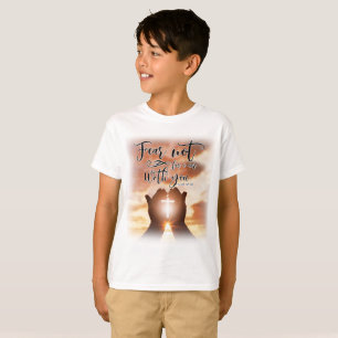 Christian Kids T-Shirt Fear Pas, Car Je Suis Avec
