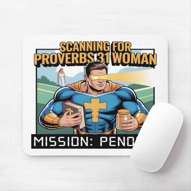 Christian Mouse Pad For Single Men Mousepad (Mit Mouse)