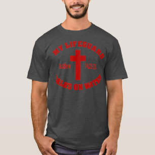 Christian My Life Guard Walks On Water T-Shirt