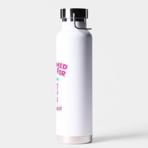 Christian QR Code Design Bouteille d'eau