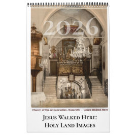 Christian Religious Holy Land Travel Photography Kalender