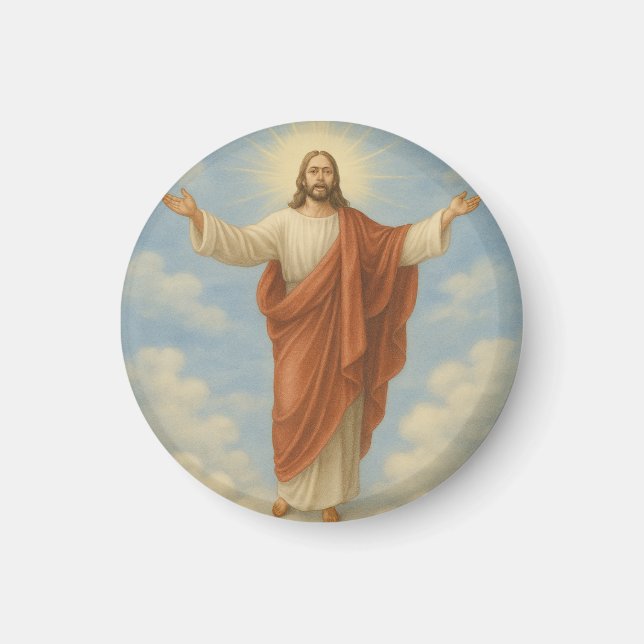 christian Religious Jesus Magnet (Vorne)