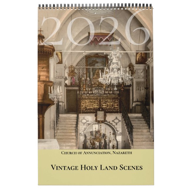 Christian Sacred Sites New Testament Kalender (Titelbild)