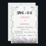 Christian Save the Date Card with Cross<br><div class="desc">Announce your sacred union with this elegant Christian Save the Date card featuring a graceful cross and meaningful Bible verse. Designed for church weddings and faith-centered celebrations, this template beautifully reflects devotion, love, and tradition. Perfect for printing or sharing digitally, this customizable design allows you to edit names, date, and...</div>