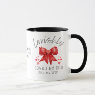 Christian Valentine VERLIEBTE SICH ÜBERSCHWENGLICH Tasse