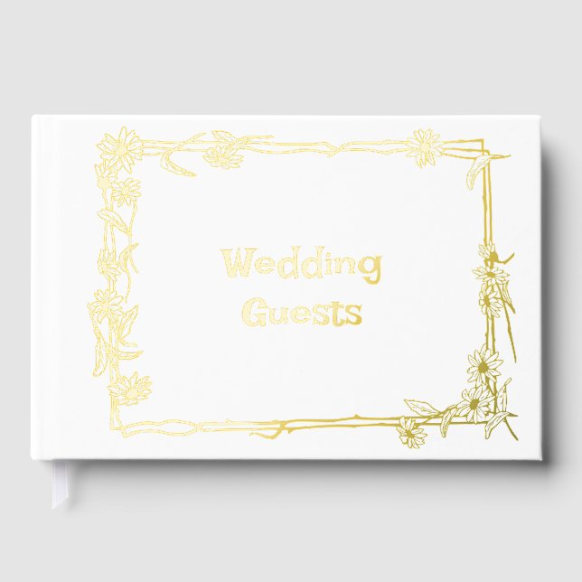 Christian Wedding Guest Book Customizeable  Gästebuch (Vorderseite)