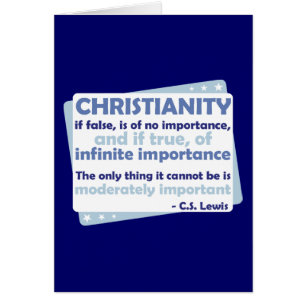 Christianisme - d'importance infinie