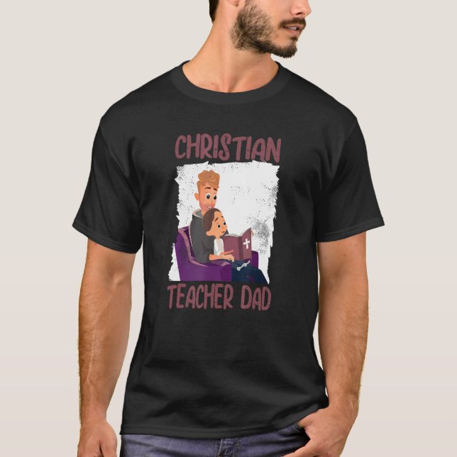 Christianity Bible Study  Theology Christian Teach T-Shirt (Vorderseite)