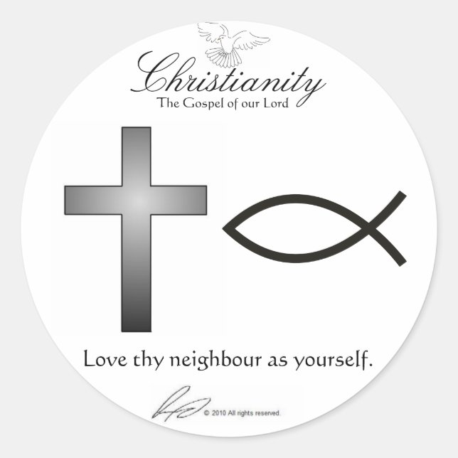 Christianity - Stickers (Vorderseite)